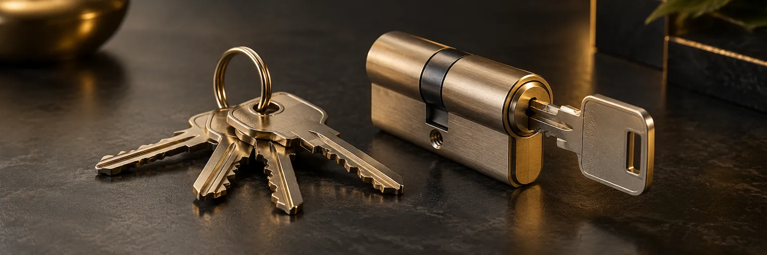 Keys and lock cylinder for Locksmith Berkeley CA